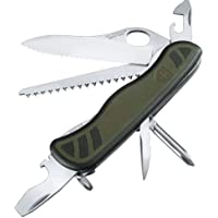 Victorinox 08 - Navaja suiza de bolsillo (10 funciones- hoja grande con una sola mano)